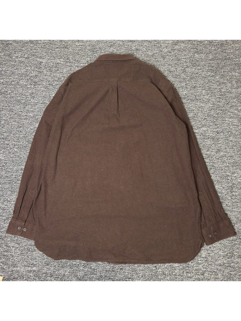 LL Bean Flannel Shirt Mens XXL Tall Brown Workwear - Picture 4 of 6